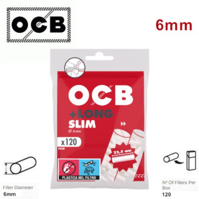 PROV-C00001616  OCB FILTRI XL SLIM LONG BUSTA 120X30
